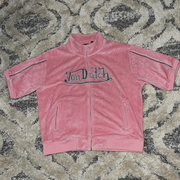 Vintage Von Dutch Short Sleeve Sweater NWOT - Picture 3 of 9